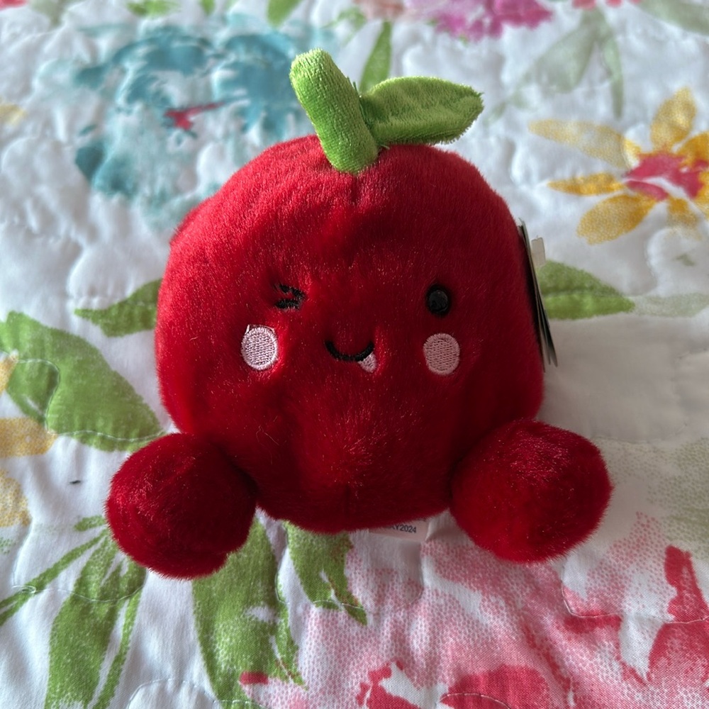 Aurora Palm Pals Red Cordial Cherry Plush